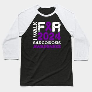 Sarcoidosis Awareness 2024 Walk Baseball T-Shirt